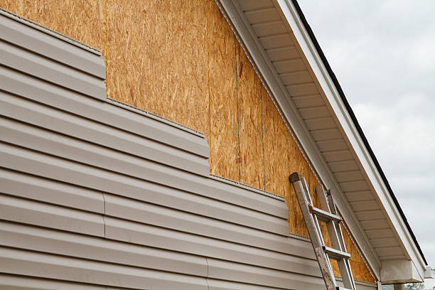 Professional Storm Damage Siding Repair technician working in Earleville, MD